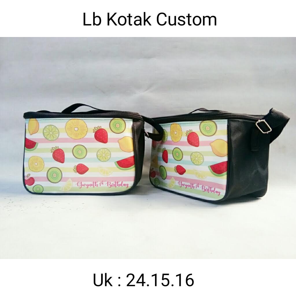 

PROMO SOUVENIR Lunchbox kotak bisa custom gambar FREE DESAIN