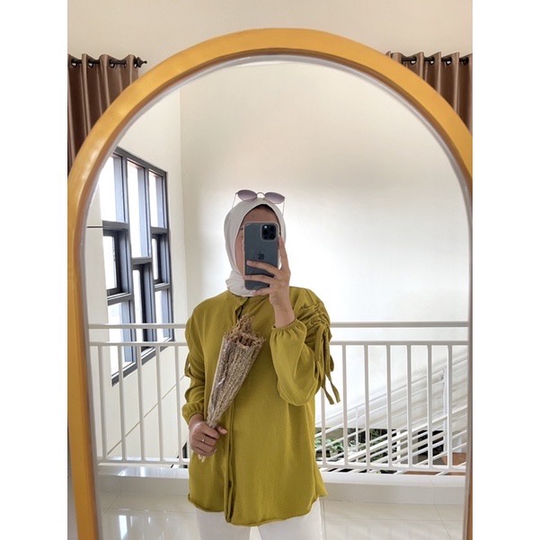 SANI TOP BLOUSE LD 110 / GAVI LENGAN SERUT