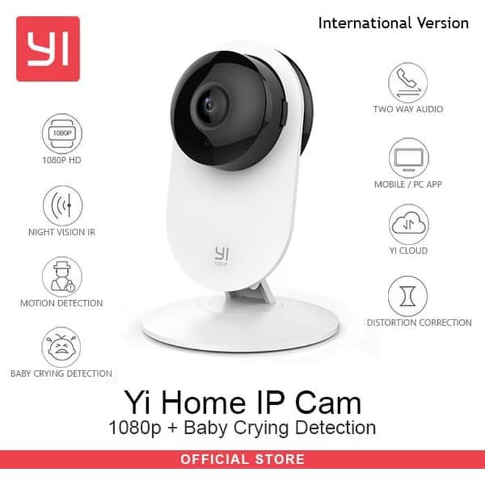 Xiaomi Xiaoyi YI Home 1080P IP Camera Smart CCTV Garansi Resmi