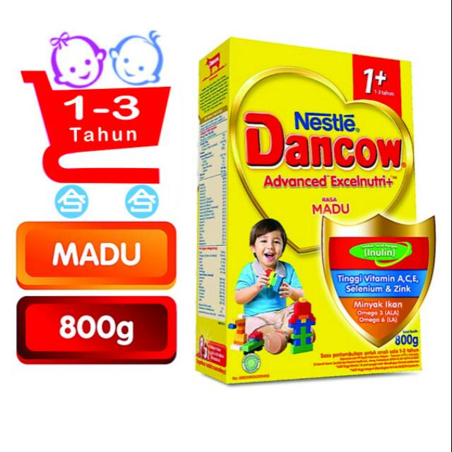 Dancow 1+ madu 800 g