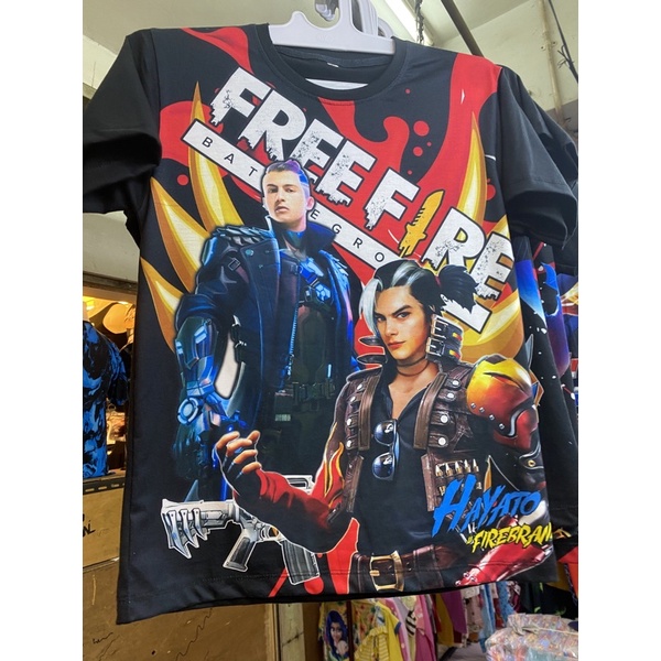 Kaos anak FF Free fire booyah / baju game Termurah