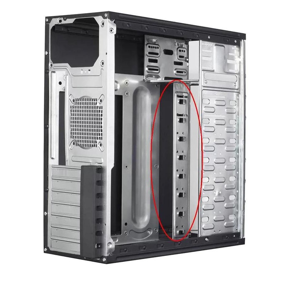 ☼74332✻ Casing PC Avaris Predator ATX (Tanpa PSU) Kosongaaaaan