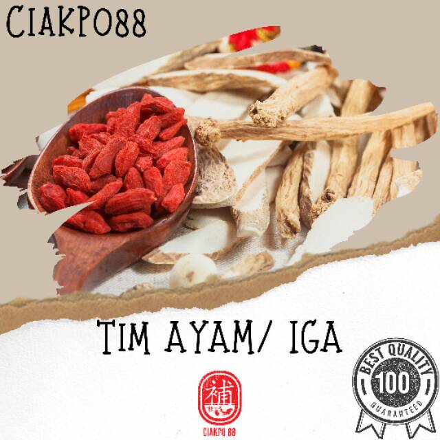 CIAKPO 88/ TIM AYAM OBAT HERBAL TULANG IGA ISI 10 MACAM/ CIAPO/ CHINESE HERBAL/ CIAK PO