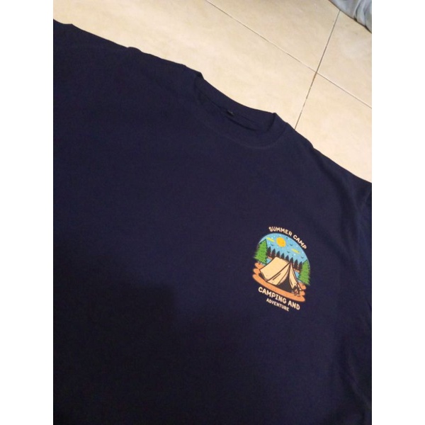 Kaos Adventure / Kaos Camping / Sablon kaos / DTF / Cutton Combed