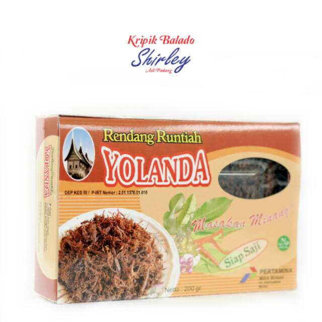 

Rendang Suir Yolanda 200gr