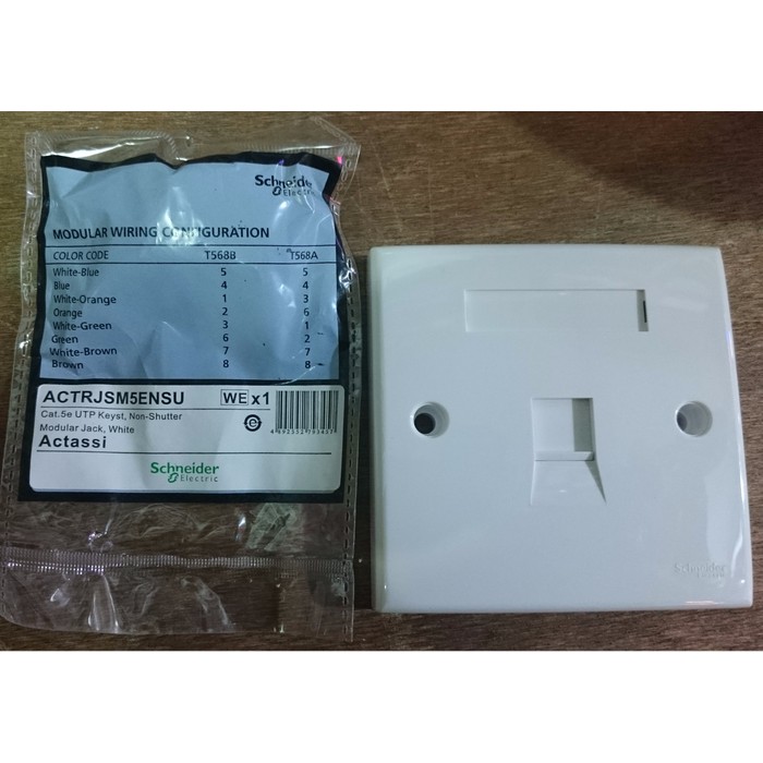 Saklar Broco - Saklar - Perlengkapan Listrik Outlet Data Cat5 Scheider  / Clipsal Clasic Produk