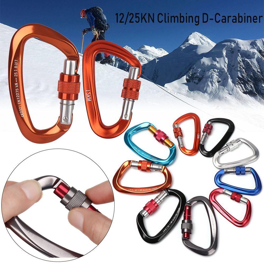 Carabiner Profesional Pineapple12/25KN Alumunium Outdoor Ascend Security Master Lock