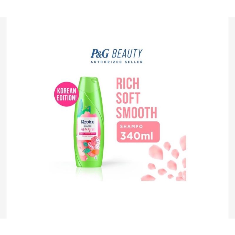 Rejoice Shampoo Rich Jeju 340mL
