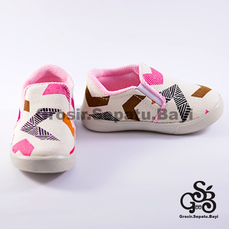 Sepatu Anak Lucu Unisex Usia 1-12 Tahun Motif Arrow