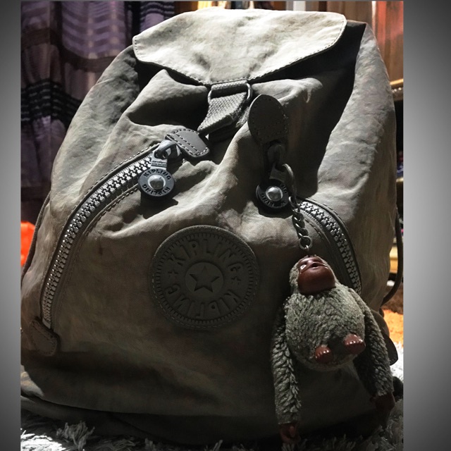 (Preloved) kipling backpack authentic