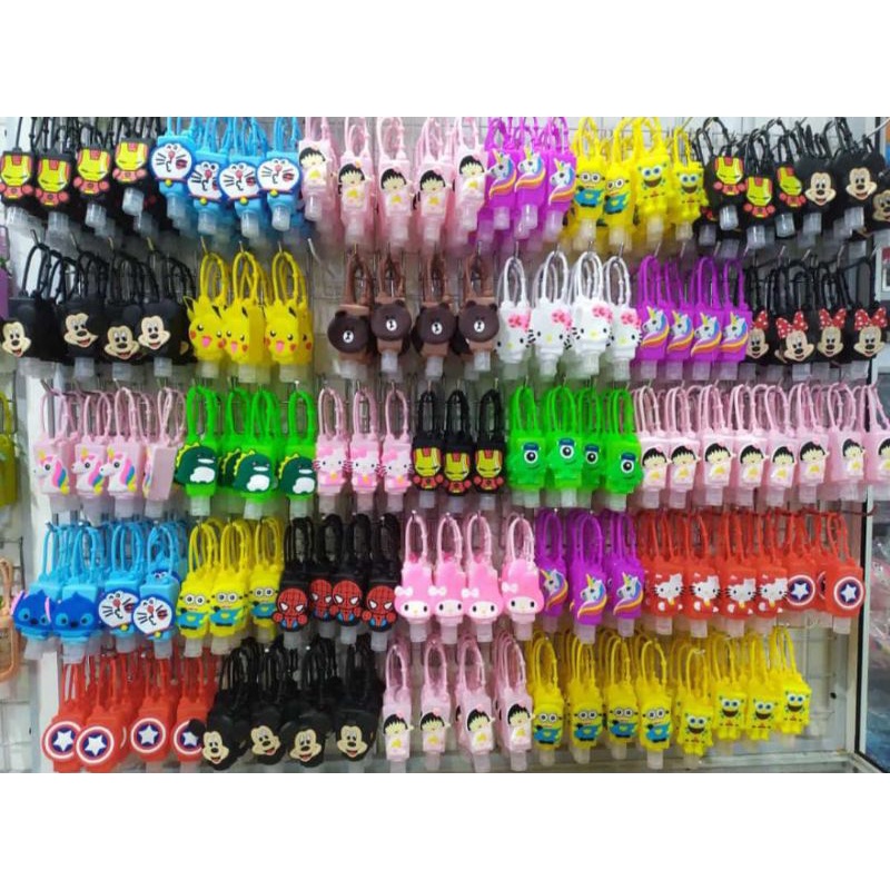 grosirHand Sanitizer Lucu Karakter-handsanitizer anak-handsanitizer kartun-handsanitizer gantung kar