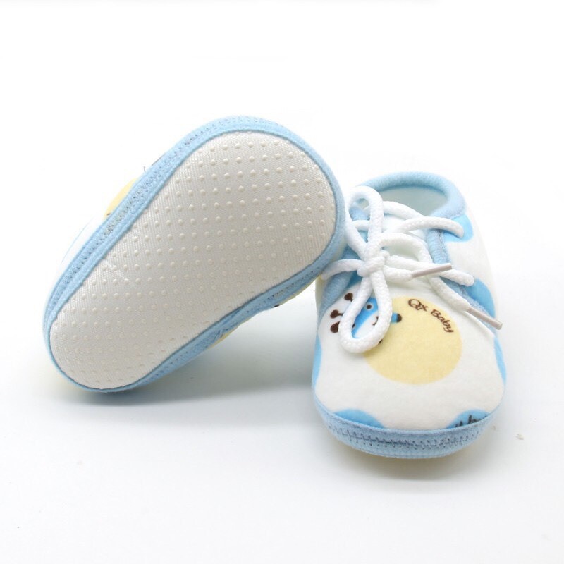 Prewalker baby animal print / sepatu bayi bahan lembut ada anti slip