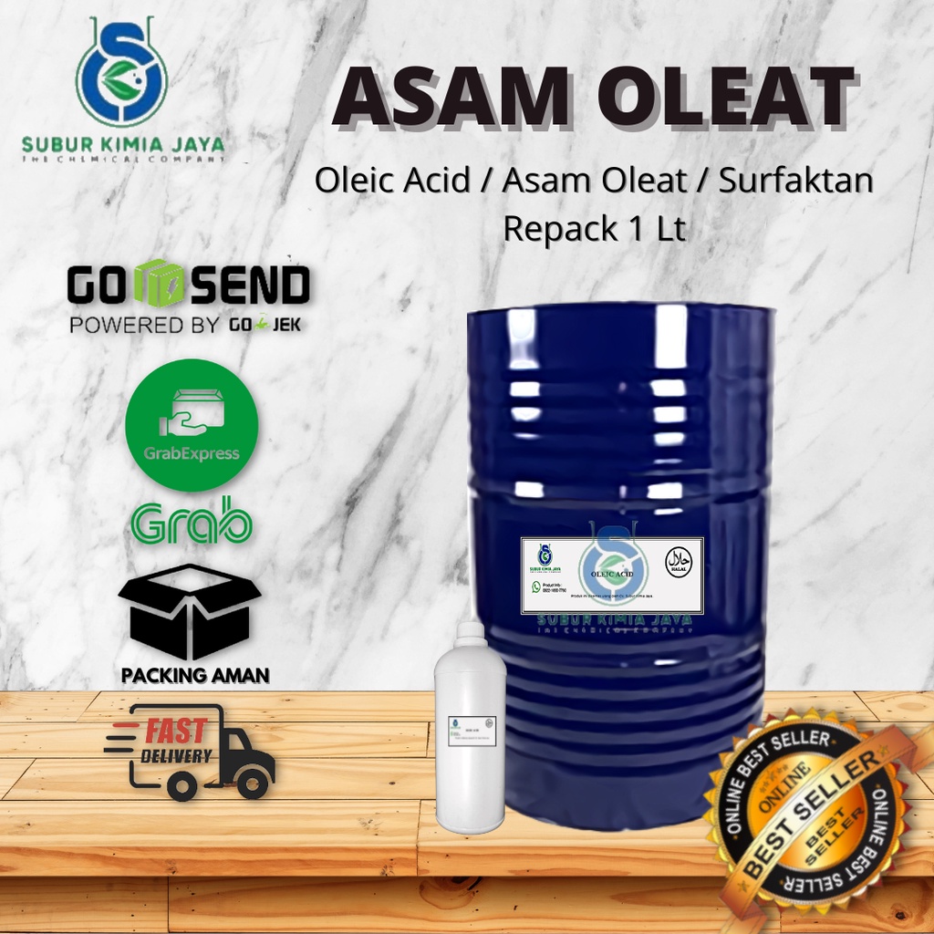 

Oleic Acid / Asam Oleat 1 L Premium