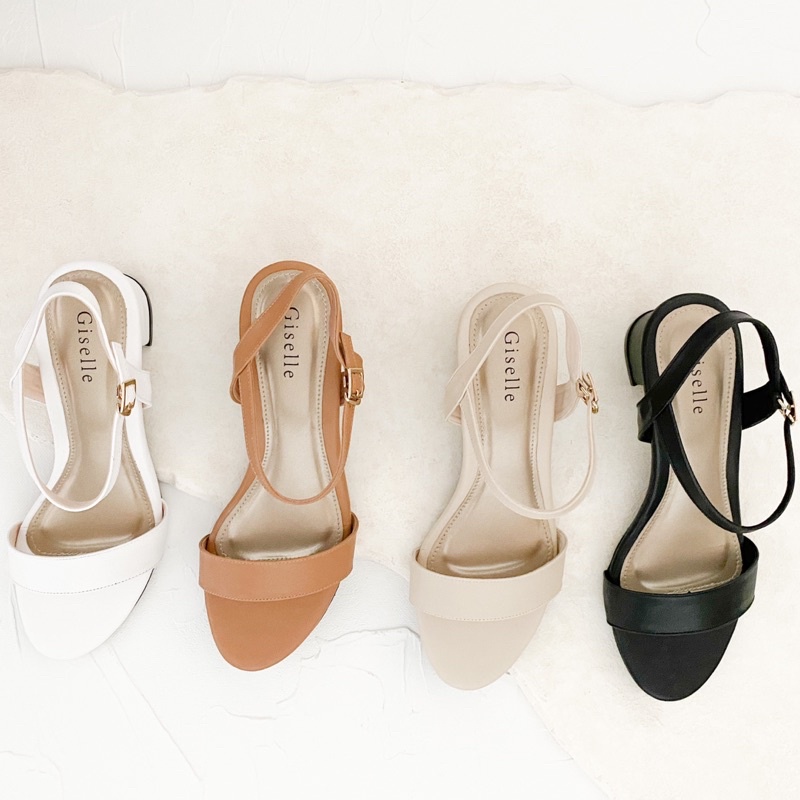 Giselle Colls - Leia Sandal Heels Wanita 5 cm
