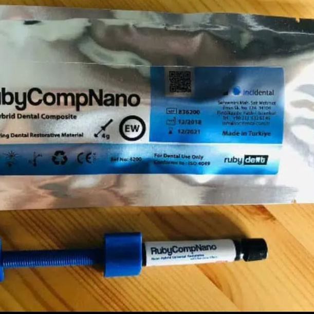 107✓# Composite Ruby Comp Nano Veneer EW 4gr made in Turkey 107✓#