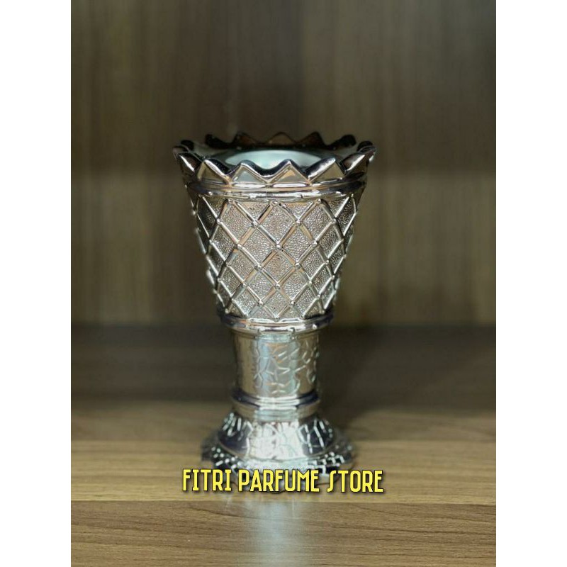 Tempat / wadah bukhur / bakhoor / buhur / dupa arab bakar mini