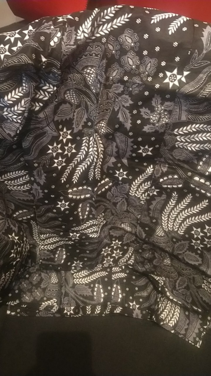 Nivana Batik - Kemeja Panjang Batik Sogan Manggar Abu | Atasan Pria Batik Klasik Modern