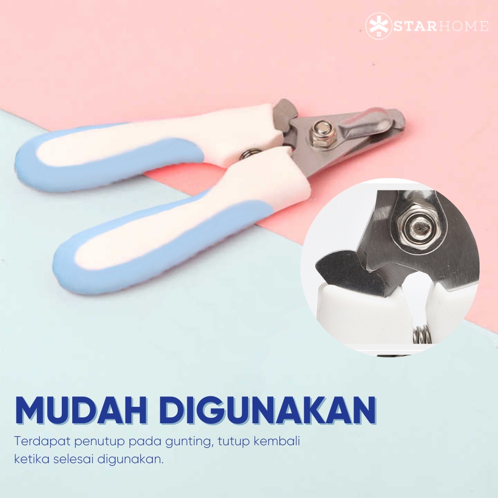 Gunting Kuku Kucing Anjing Pet Grooming Cat Dog Nail Clipper Pemotong Kuku Kucing Anjing Set