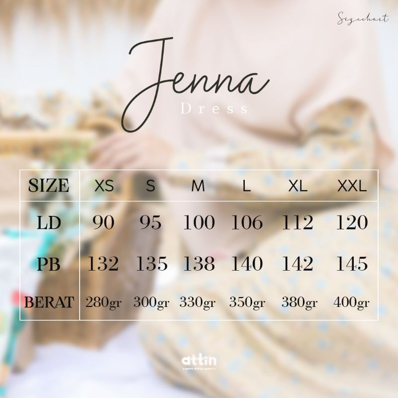 Jenna dress by Attin