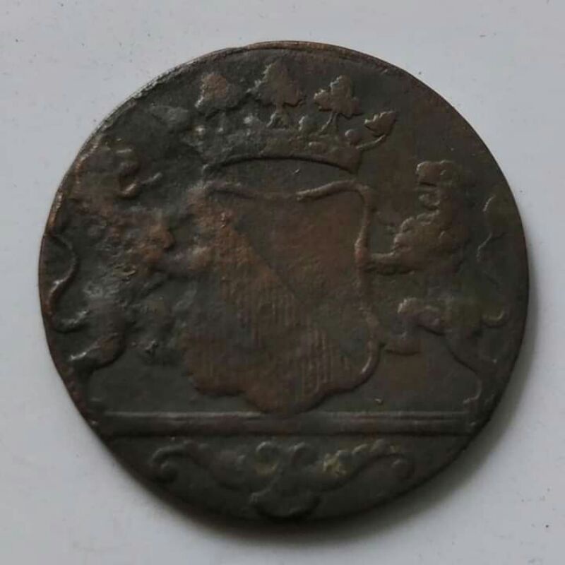 Koin Kuno 1 Doit VOC 1790 Utrecht