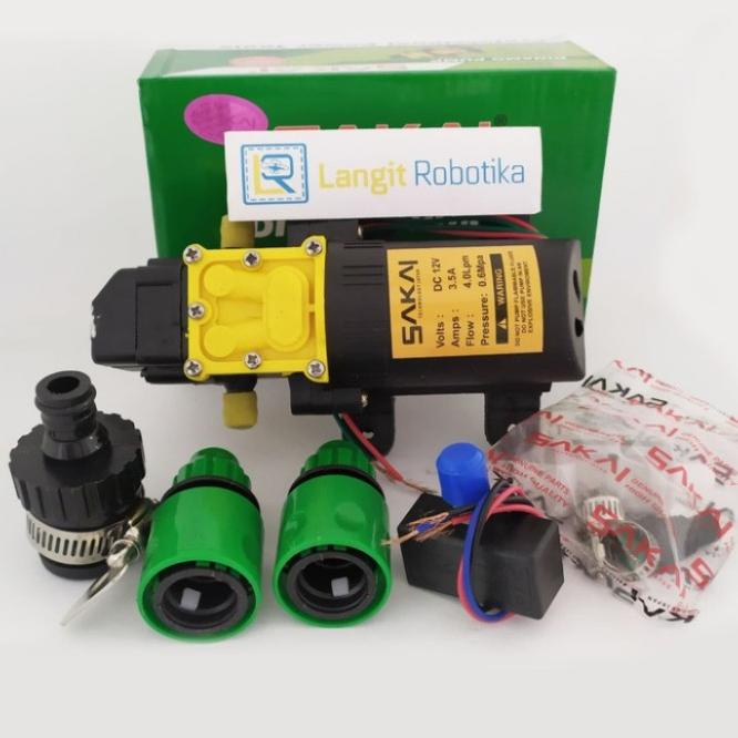 Pompa Air Dc/Dinamo Water Pump Elektrik Dc 12 V Sakai
