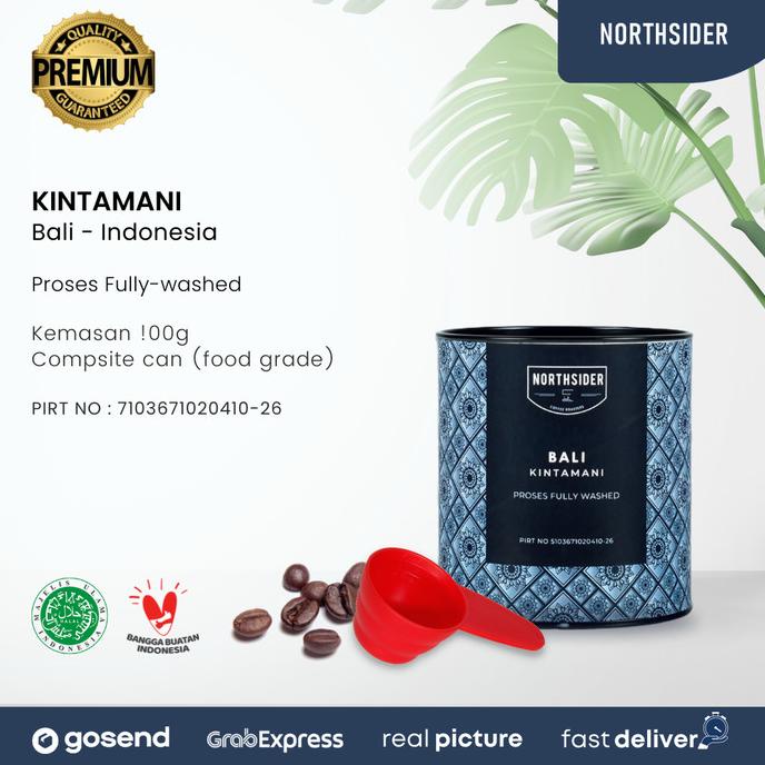 

[COD] BIJI KOPI ARABIKA BALI KINTAMANI WASHED - 100GR NORTHSIDER COFFEE [COD]