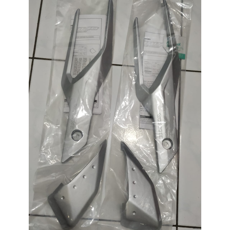 Aksesoris Knalpot Honda (Garnish Cover Muffler) Vario 125 eSP &amp; 150 eSP