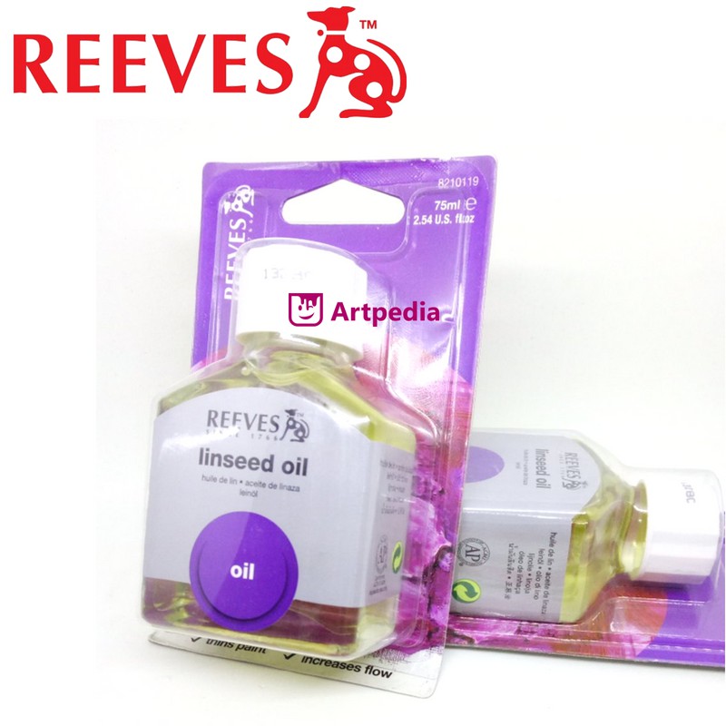 New Product  Reeves Linseed Oil 75ml - Reeves Oil Berkualitas - Terlaris dan Termurah