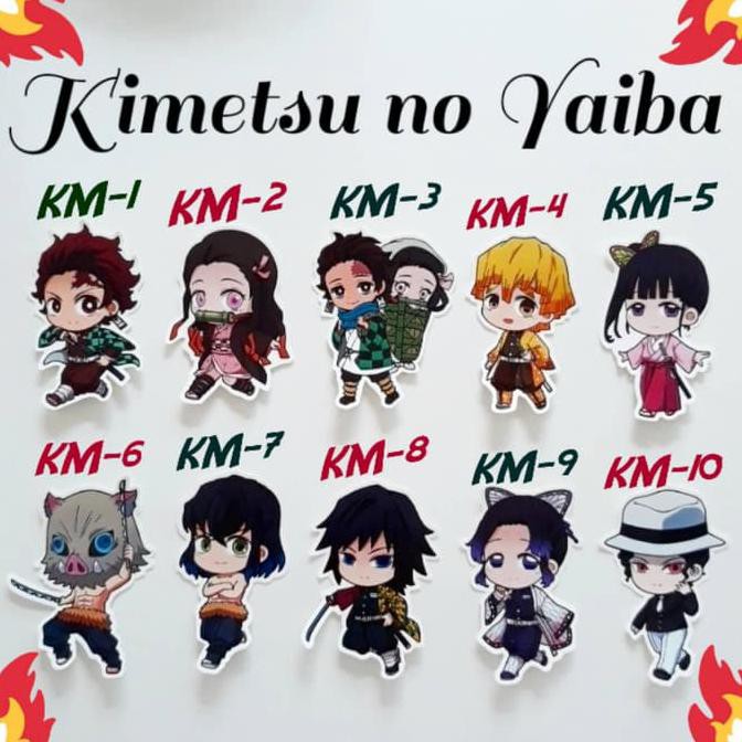 

Sticker Anime Kimetsu no Yaiba / Demon Slayer 1