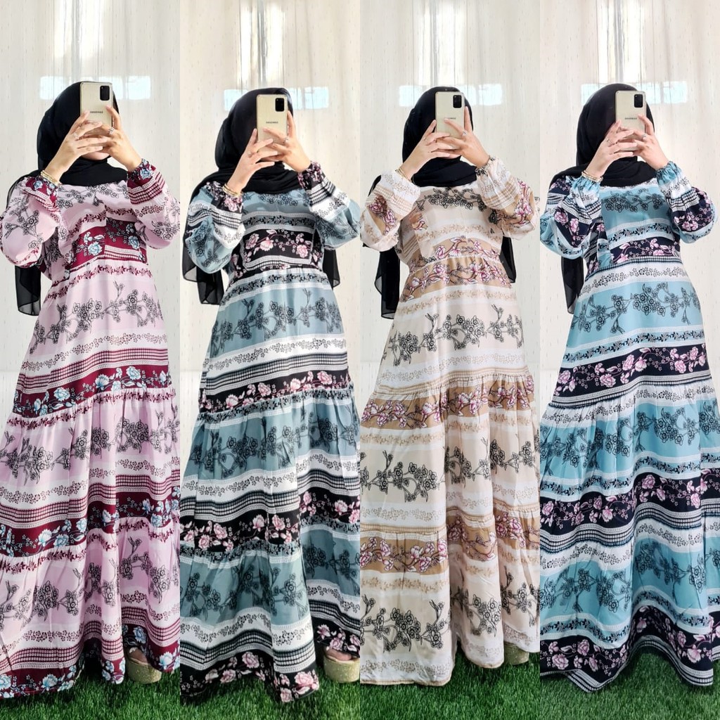 COD - Homey Dress | Gamis Rayon Viscose Saida