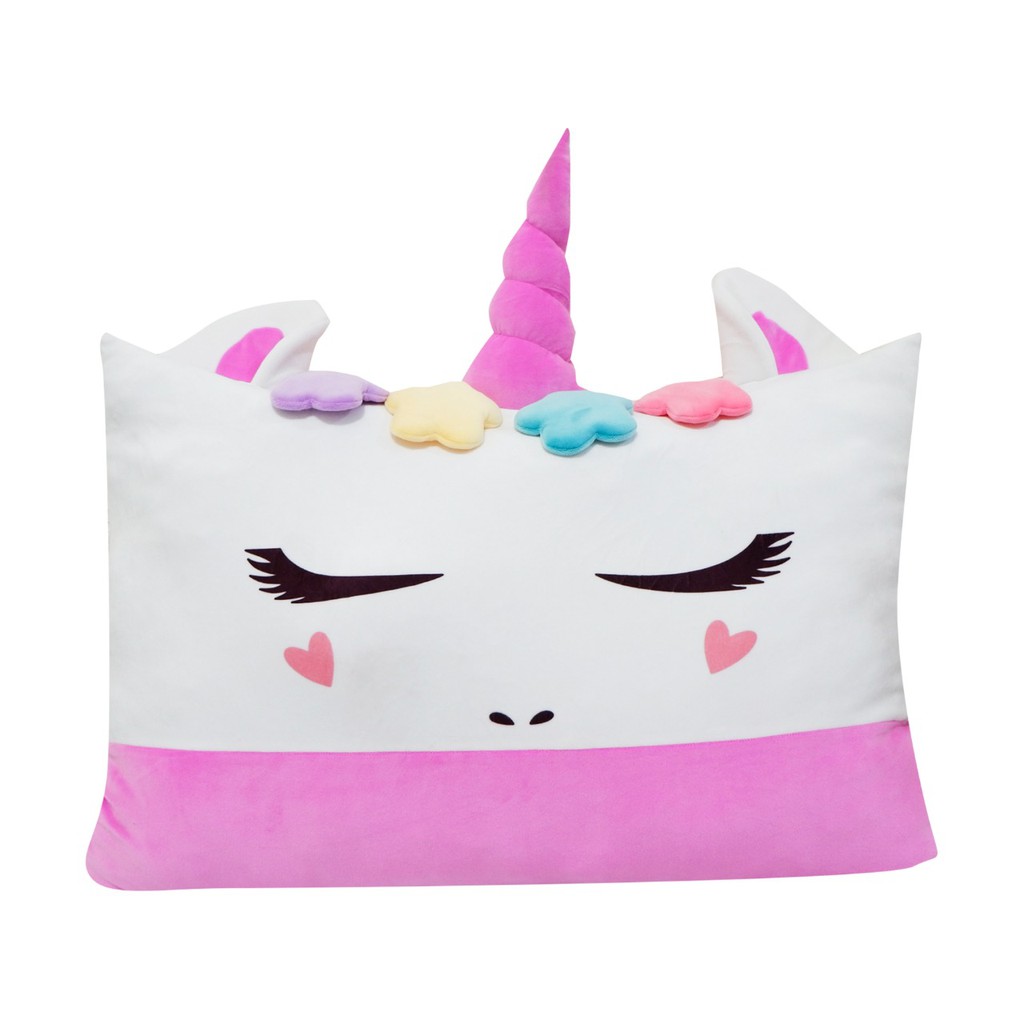 Bantal tidur unicorn kuda pony Jumbo ISTANA BONEKA dakron premium polyester dewasa super halus nyaman untuk tidur yunicorn