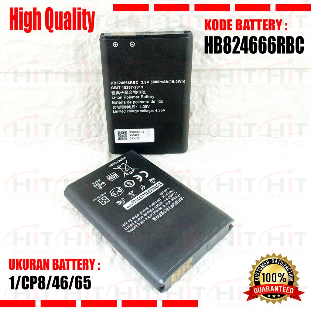 Battery Baterai HB824666RBC For Huawei E5577 E5577Bs-937 Wifi Router