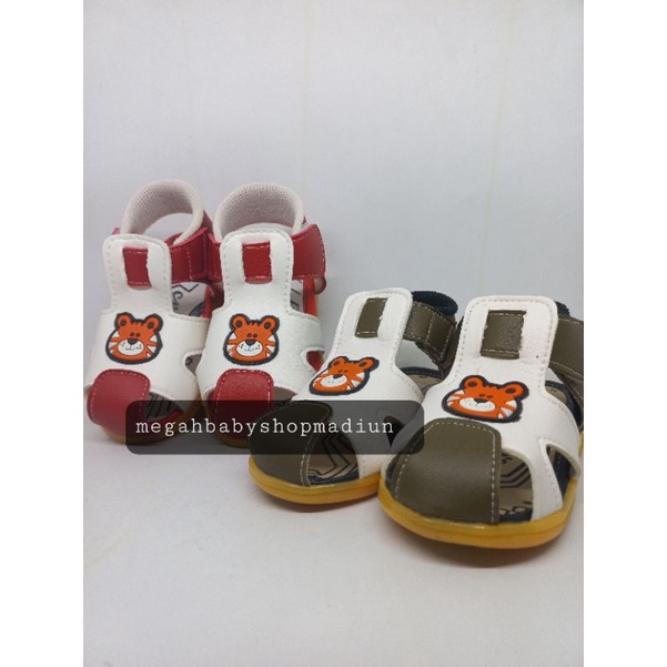 C.TIMES/SENDAL SEPATU ANAK MOTIF MACAN