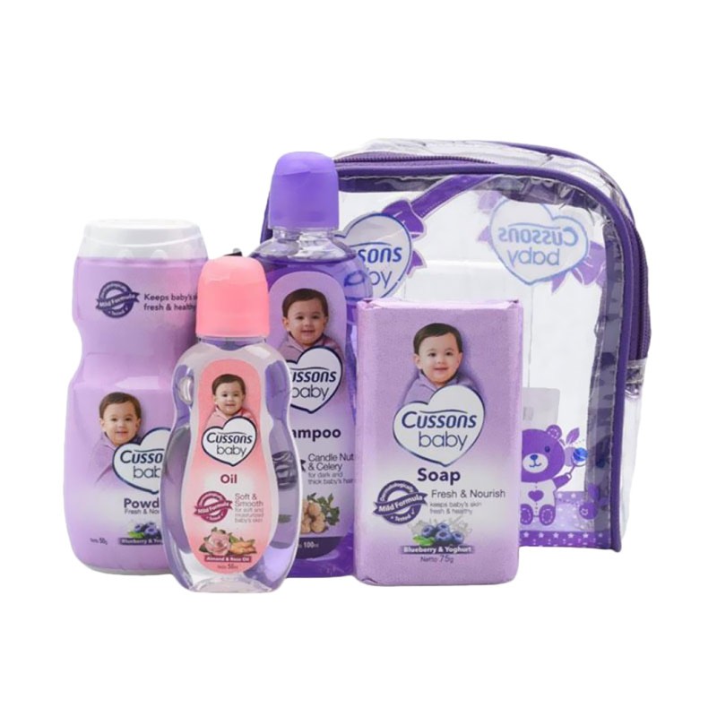 cussons baby mini bag 1029/perlengkapan mandi bayi/gift set baby