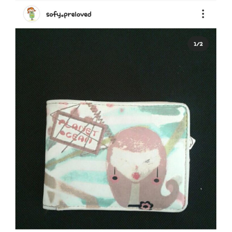 Dompet Planet Ocean Preloved