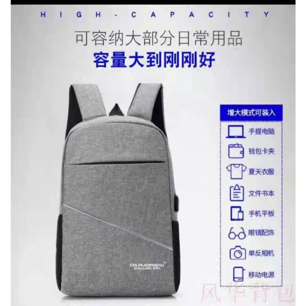 Parkson Ransel Laptop Tas Ransel Kuliah Import Murah Meriah Backpack Travelling [GROSIR]