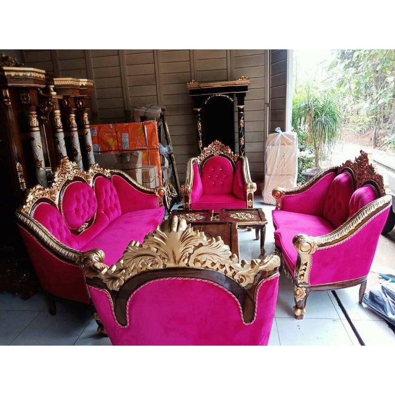 kursi sofa tamu ganesa kayu jati sofa tamu jepara