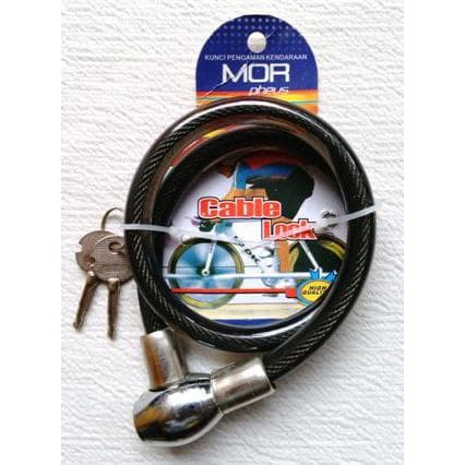 Gembok Kunci Kabel Sepeda Tebal / Cable Lock Kunci / Gembok Sepeda kabel