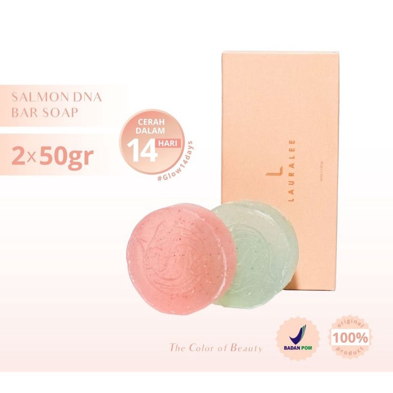 LAURALEE Salmon DNA 2in1 Soap Brightening & Acne