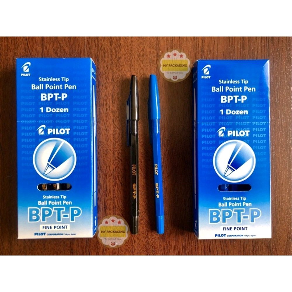 

Langsung Order Pulpen atau Bolpen atau Ball Point Pen PILOT BPT P Hitam atau Biru Limited
