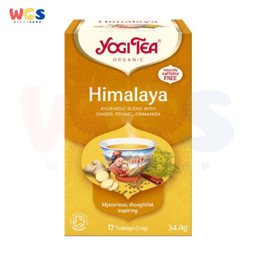 Yogi Tea Organic Himalaya Ayurdevic Blend Herbal Tea 17p x 2g