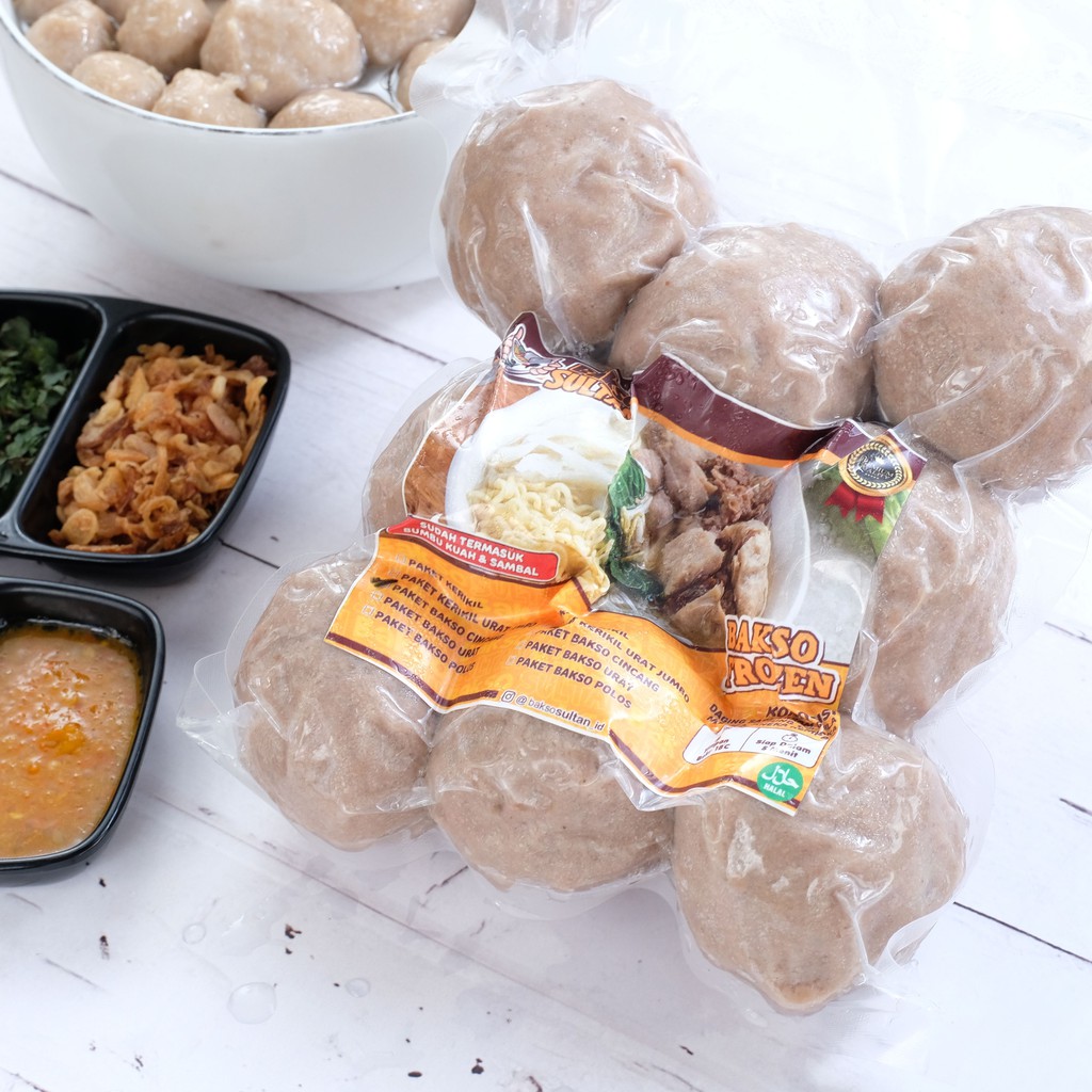 

Paket Bakso Cincang | PREMIUM Quality | Halal | Bakso Sultan