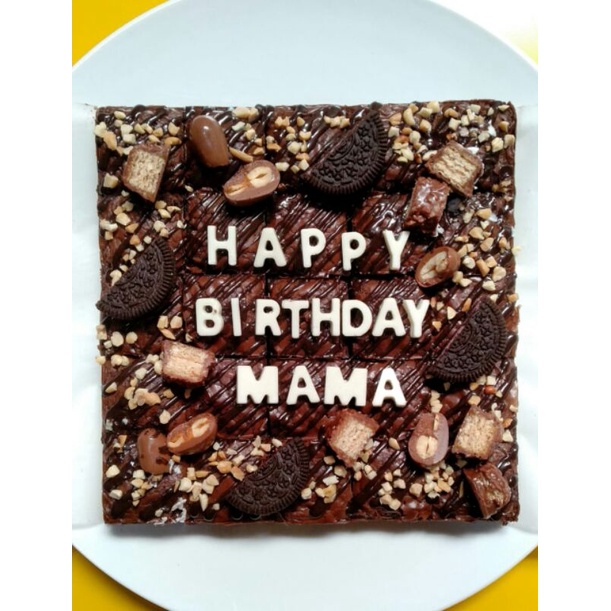 

Brownies frudge shiny homemade