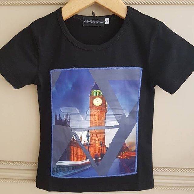 GA2386 ARMAN* BIG BEN TOP / kaos anak cowok import murah branded bagus korea