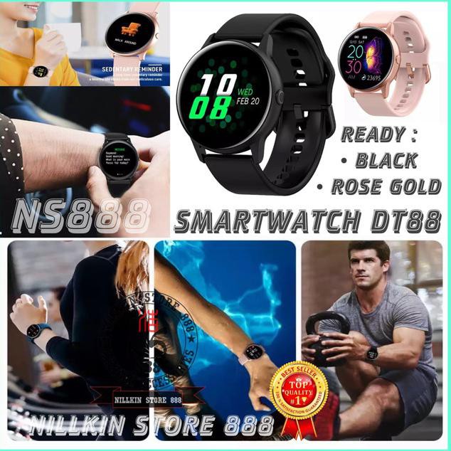❤️ SALE SMARTWATCH PRIA❤️ SMARTWATCH DT88 AMOLED TOUCH SCREEN SMART BAND JAM TANGAN PINTAR