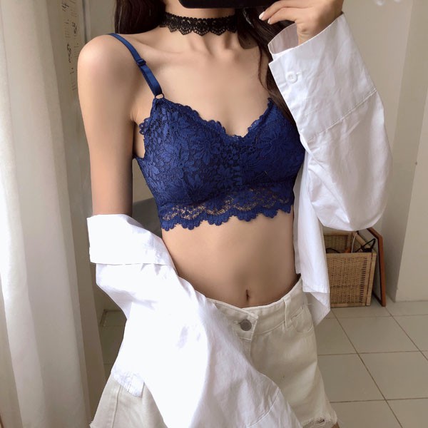 Sport Bra Pakaian Dalam Motif Bunga / Bra Olahraga Wanita High Quality Import / TS-51