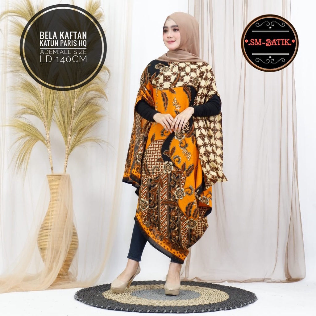 KAFTAN KATUN PARIS BATIK KONDANGAN WANITA TERBARU
