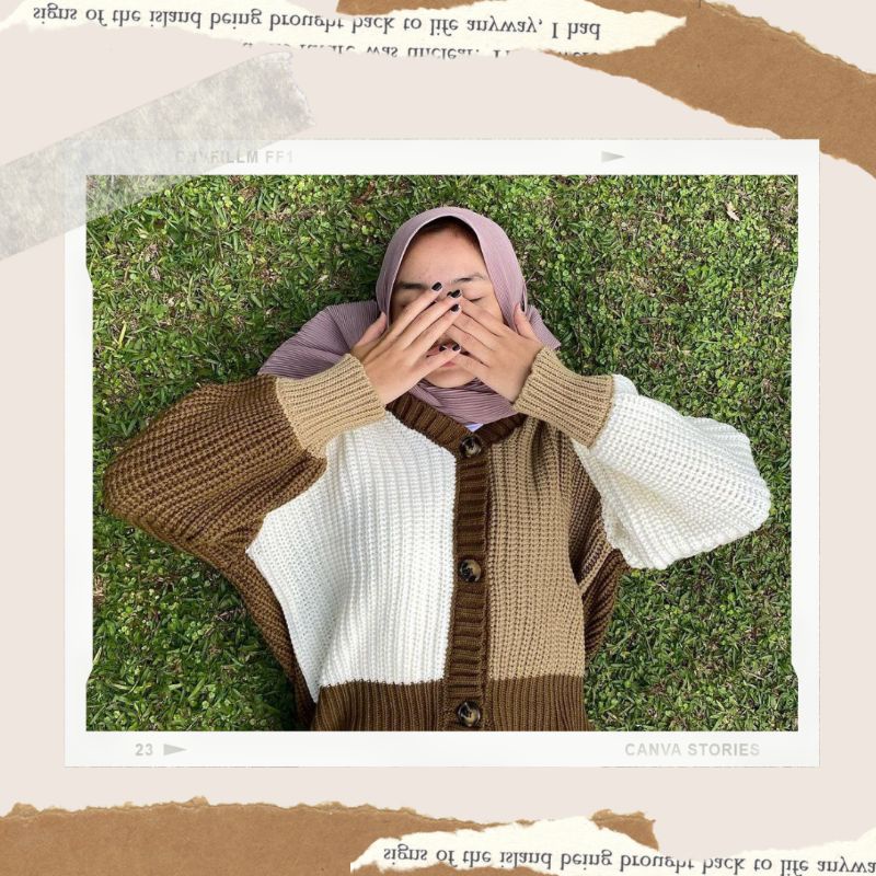 ARSY CARDIGAN RAJUT KOREAN STYLE PREMIUM / OOTD KOREAN STYLE HIJAB / OUTERWEAR WANITA / OUTWEAR