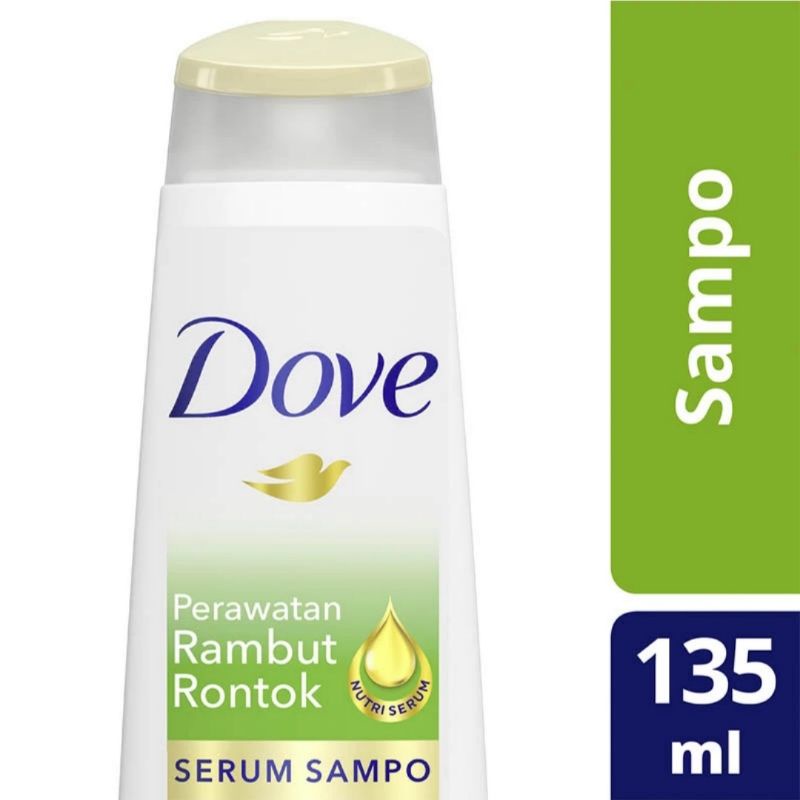 DOVE Shampoo Perawatan Rambut Rontok 135ml