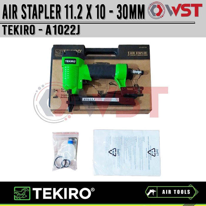 Tekiro Air Stapler A1022J / Paku Tembak Angin U 1022J 22mm